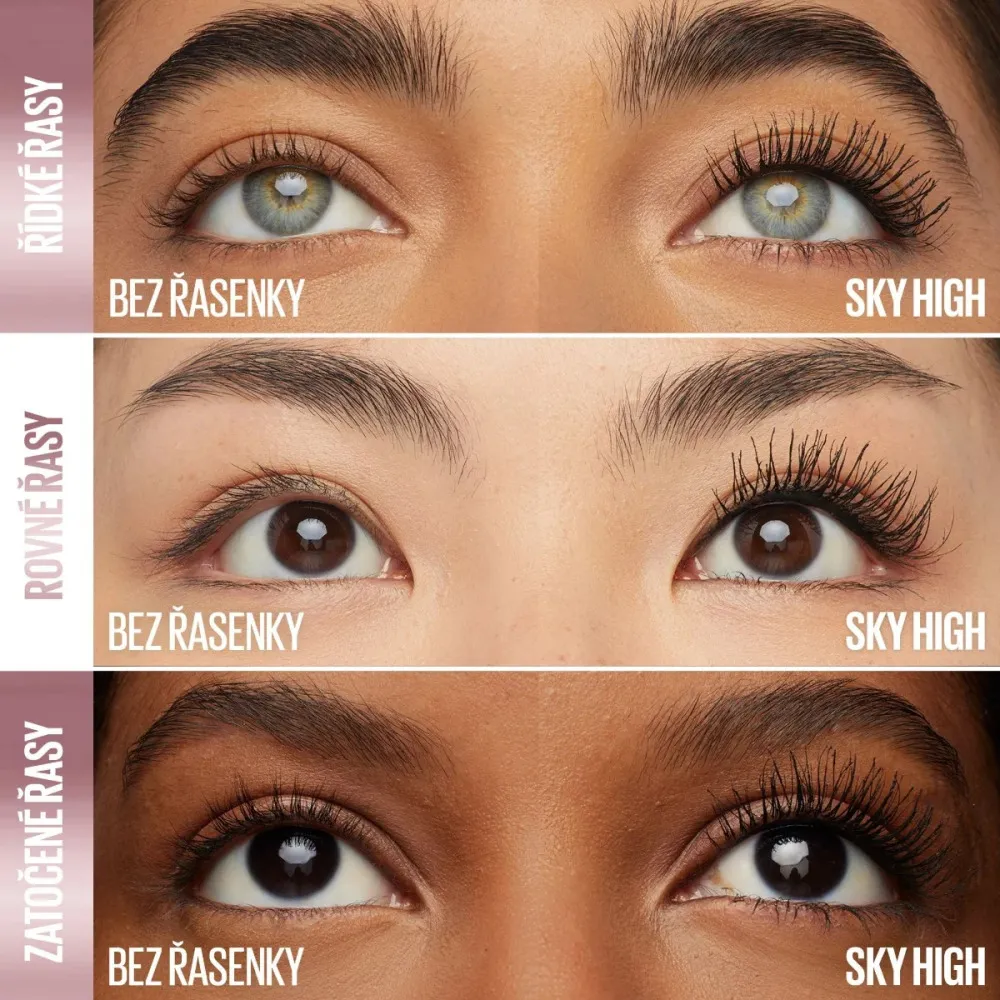Lash Sensational Sky High prodlužující řasenka Cosmic Black 2 ml