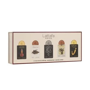 Lattafa Gift Set Box 02 5 x parfémovaná voda