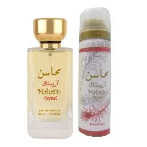 Lattafa Mahasin Crystal U parfémovaná voda 100 ml + deodorant 50 ml