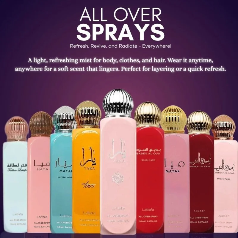 Yara Tous - tělový sprej 150 ml