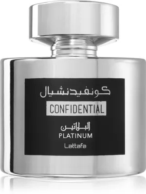 Lattafa Confidential Platinum parfémovaná voda pro muže 100 ml