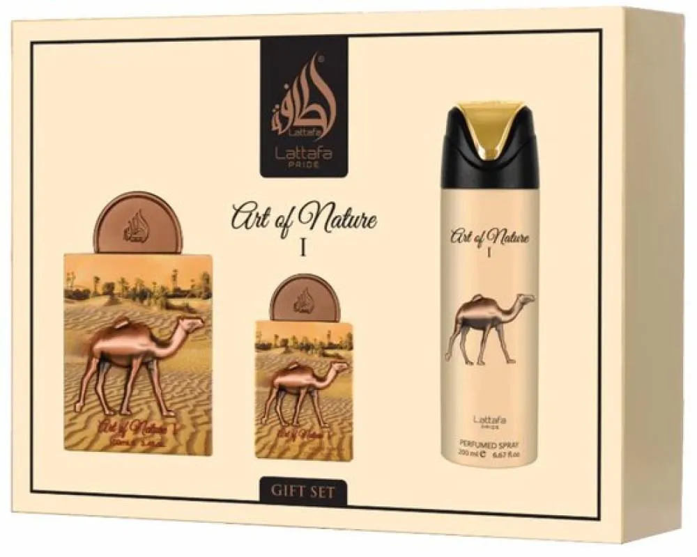 Lattafa Pride Art of Nature I EDP 100 ml + EDP 20 ml + tělový sprej 200 ml UNISEX