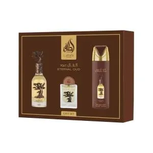 Lattafa Lattafa Pride Eternal Oud EDP 100 ml + EDP 20 ml + DEO ve spreji 200 ml UNISEX