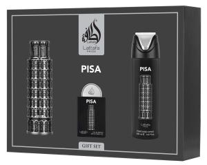 Lattafa Pride Pisa EDP 100 ml + EDP 20 ml + tělový sprej 200 ml UNISEX