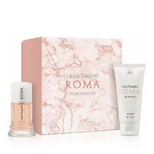 Laura Biagiotti Roma Fiori Bianchi 25 ml + BL toaletní voda pro ženy