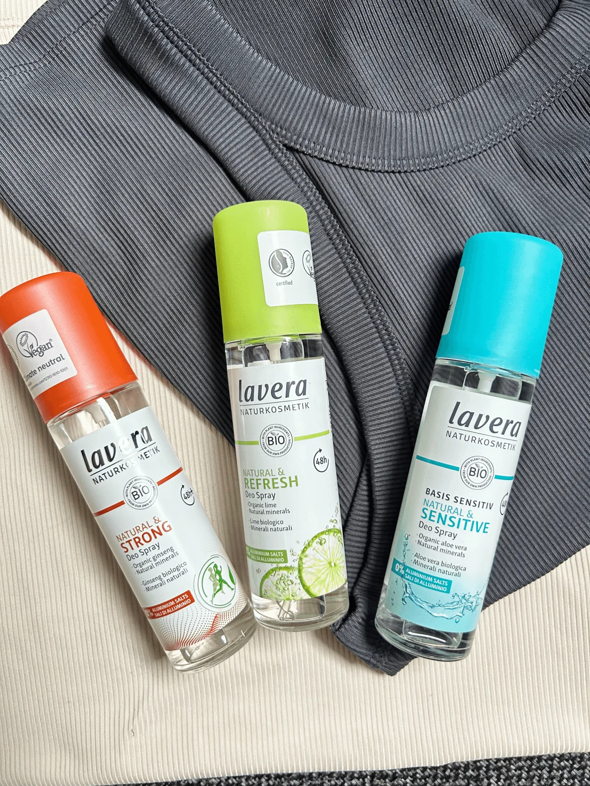 Lavera Deodorant ve spreji Strong (75 ml) - až 48hodinová ochrana