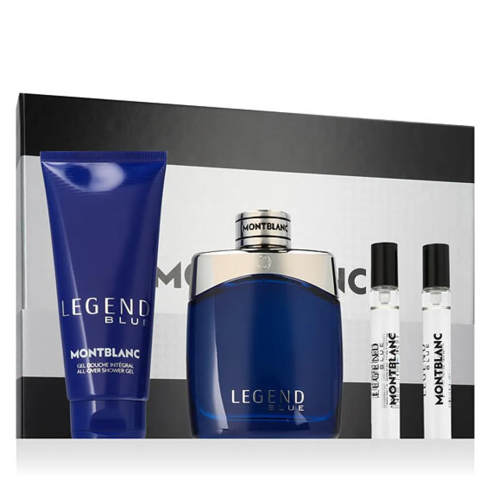 Legend Blue 100 ml + SG na tělo i vlasy 100 ml + EDP MINI 2 x parfémovaná voda pro muže 8 ml