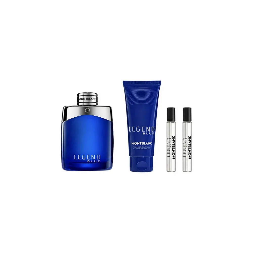Legend Blue 100 ml + SG na tělo i vlasy 100 ml + EDP MINI 2 x parfémovaná voda pro muže 8 ml