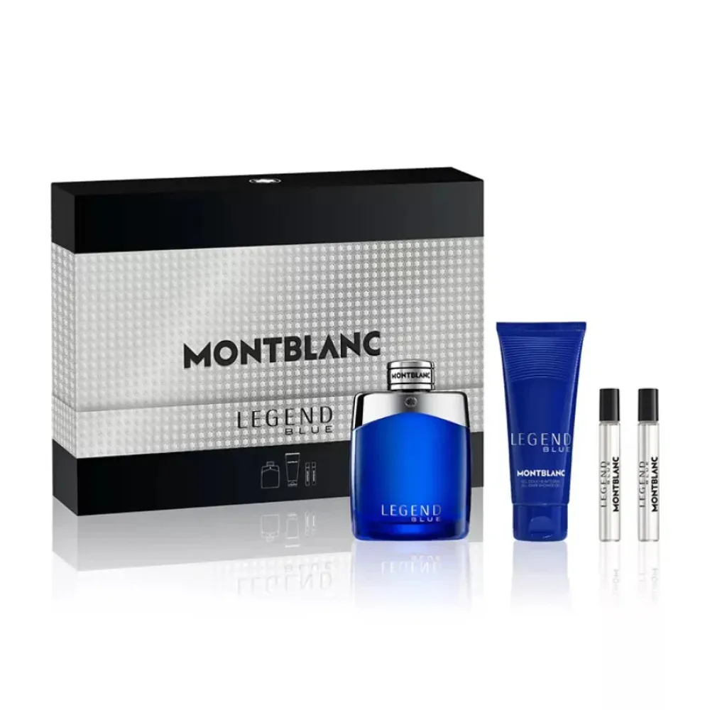 Legend Blue 100 ml + SG na tělo i vlasy 100 ml + EDP MINI 2 x parfémovaná voda pro muže 8 ml