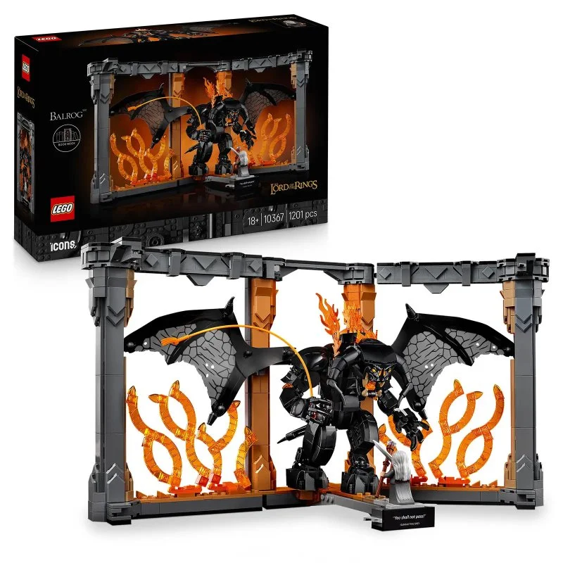 Icons 10367 Knižní zarážka: Pán prstenů – Balrog™