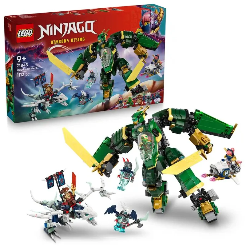 NINJAGO® 71845 Lloydův tryskáčový robot