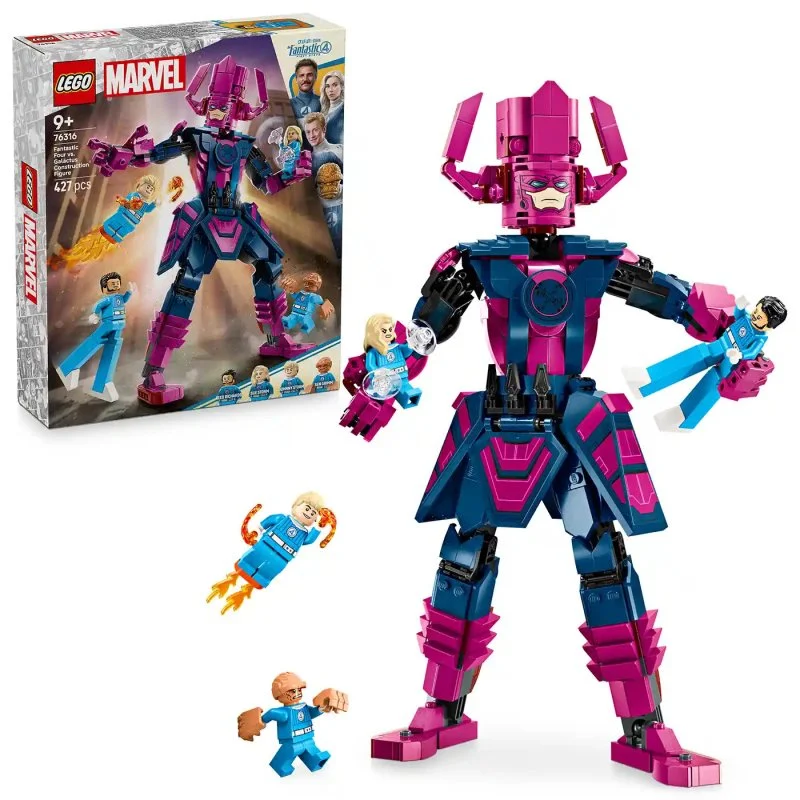 ǀ Marvel 76316 Fantastická čtyřka vs. sestavitelná figurka Galactuse