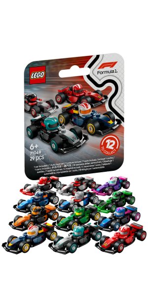 LEGO® Minifigurky 71049 Sběratelská závodní auta F1®
