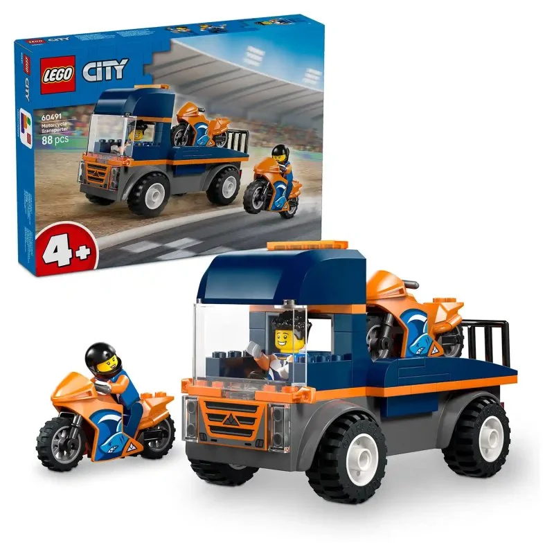City 60491 Kamion na přepravu motorek