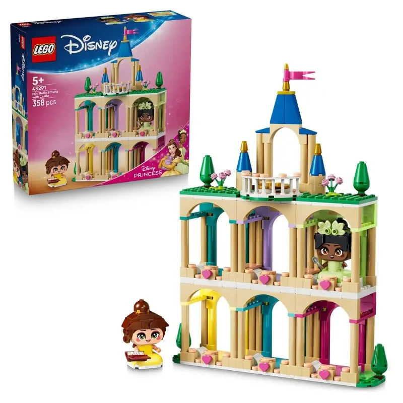 │ Disney Princess 43291 Mini Bella a Tiana s hradem
