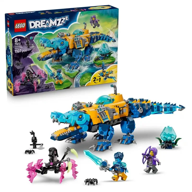DREAMZzz™ 71512 Krokodýlí ponorka