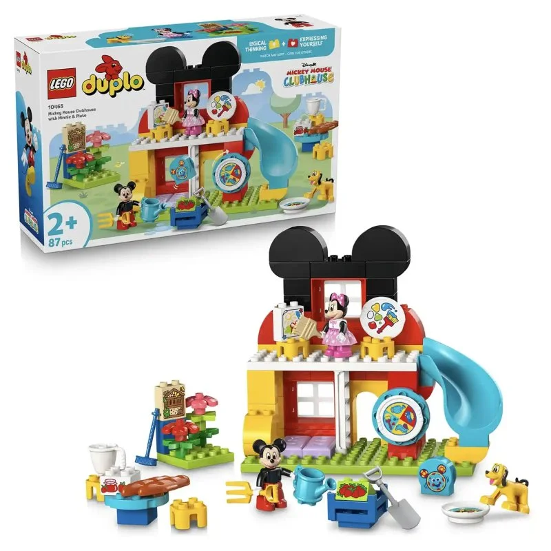 DUPLO® 10465 Mickeyho klubík, Minnie a Pluto