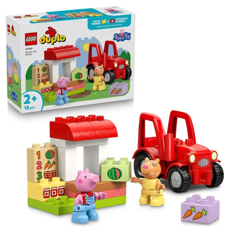 DUPLO® 10468 Traktor a tržnice