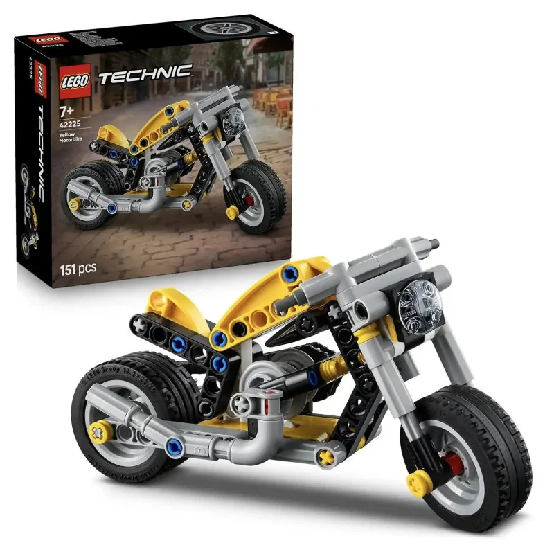 Technic 42225 Žlutá motorka