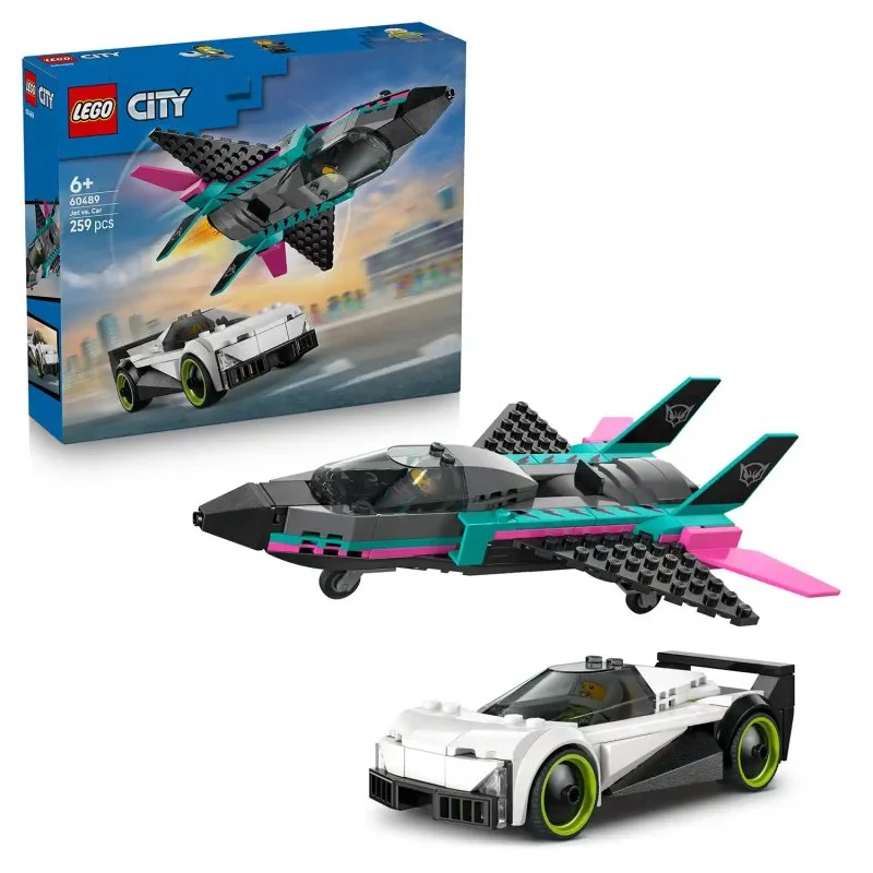 City 60489 Tryskáč vs. auto