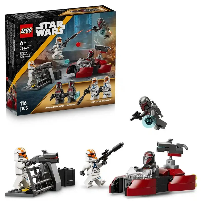 Star Wars™ 75449 Bitevní balíček obléhání Mandalore