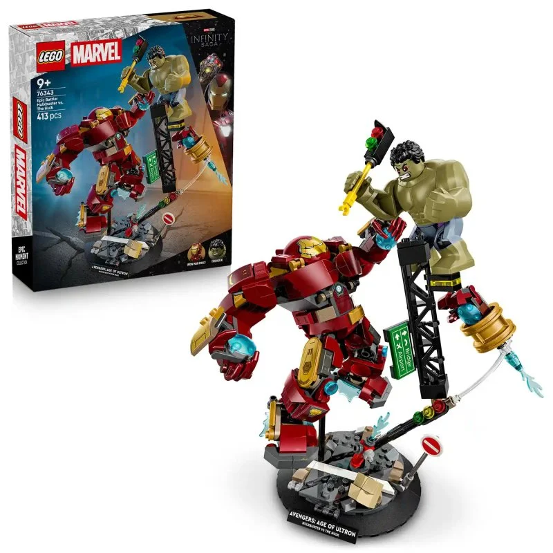 ǀ Marvel 76343 Epický souboj: Hulkbuster vs. Hulk