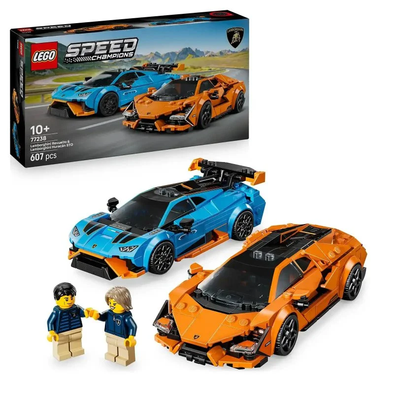 Speed Champions 77238 Lamborghini Revuelto a Huracán STO