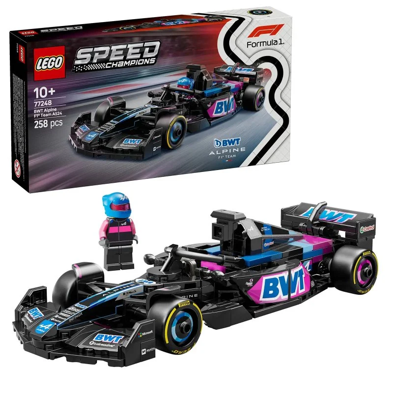 Speed Champions 77248 Závodní auto BWT Alpine F1® Team A524