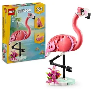 LEGO® Creator 3 v 1 31170 Divoká zvířata: Růžový plameňák