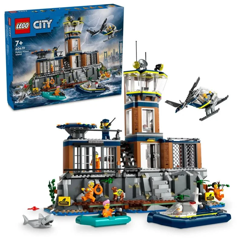 City 60419 Policie a vězení na ostrově