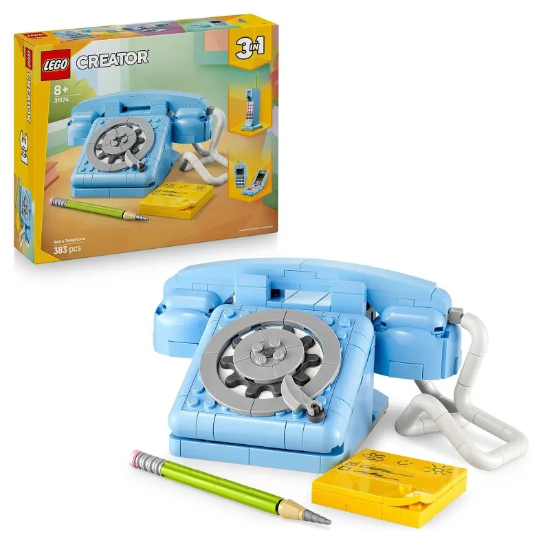 Creator 3 v 1 31174 Retro telefon