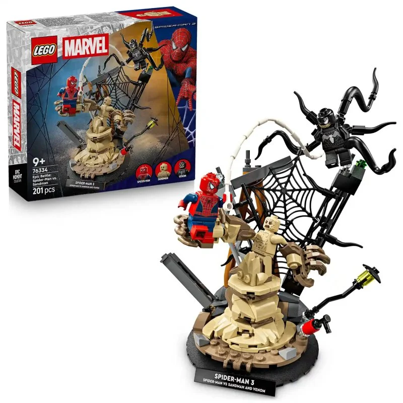 ǀ Marvel 76334 Epický souboj: Spider-Man vs. Sandman