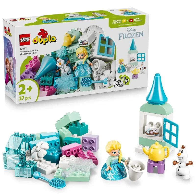 DUPLO® 10462 Ledové království: Kreativní krabička s Elsou a Olafem