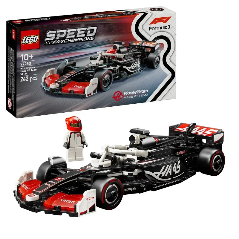 Speed Champions 77250 Závodní auto MoneyGram Haas F1® Team VF-24