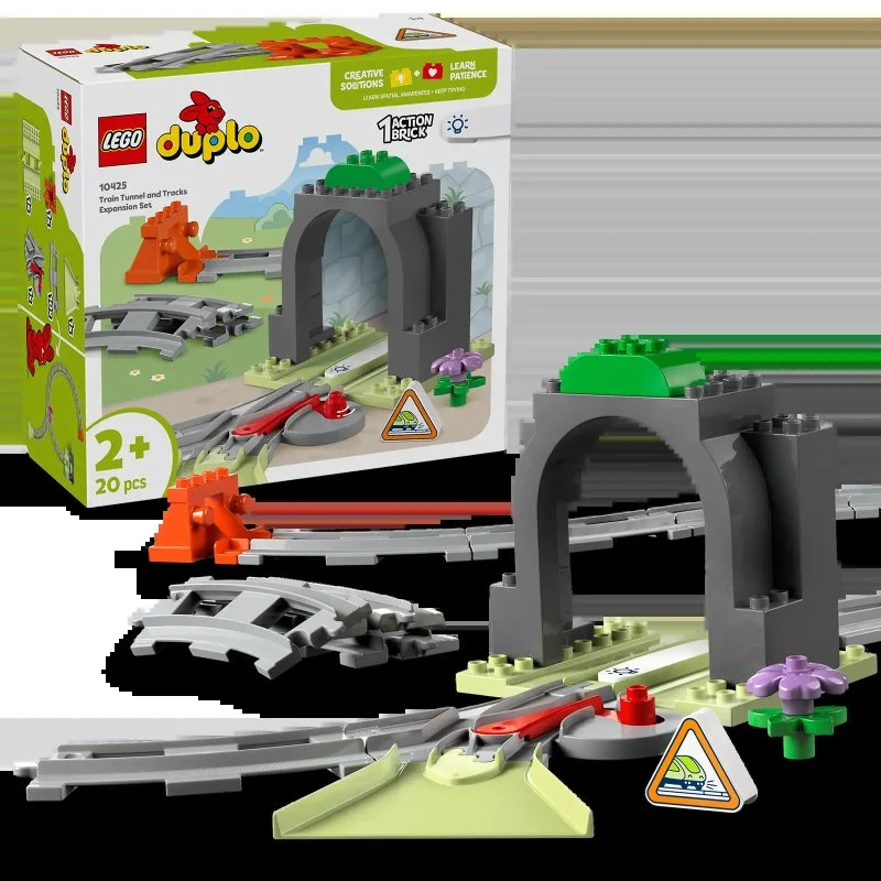 DUPLO® 10425 Železniční tunel a koleje – rozšiřující sada