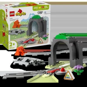 LEGO® DUPLO® 10425 Železniční tunel a koleje – rozšiřující sada