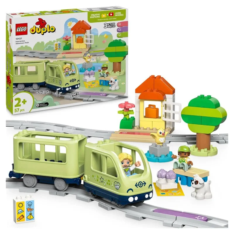 DUPLO® 10427 Interaktivní dobrodružný vláček