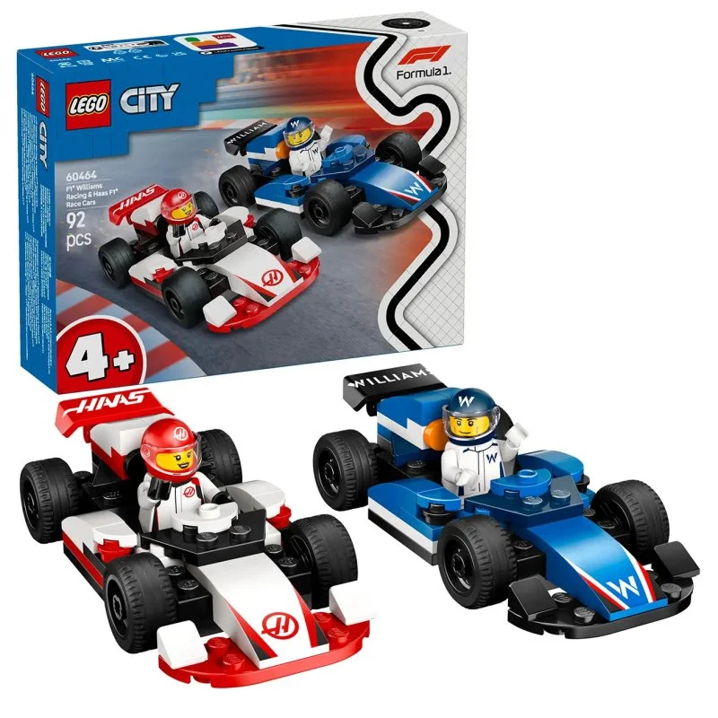 City 60464 Závodní vozy F1® Williams Racing a Haas F1®