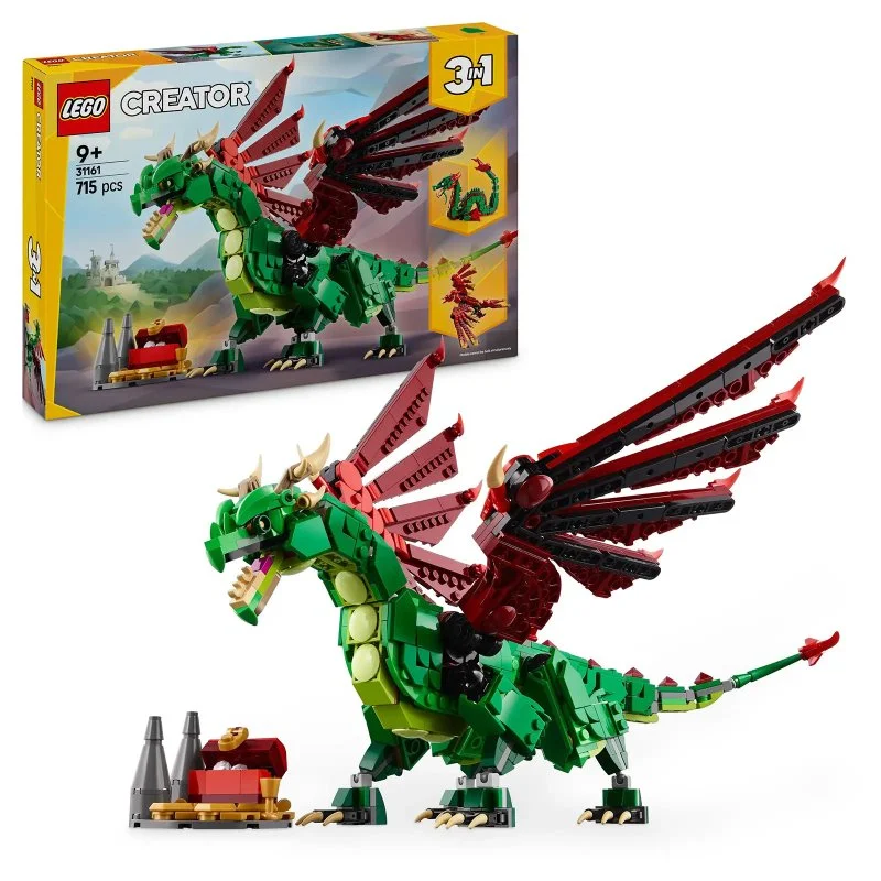 Creator 3 v 1 31161 Středověký drak