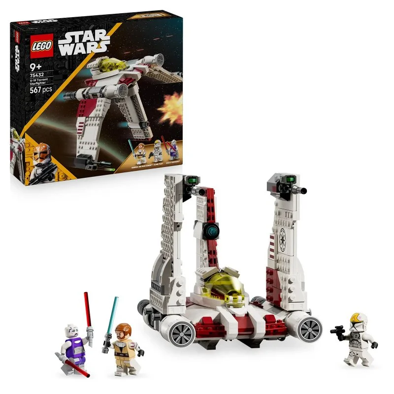 Star Wars™ 75432 Stíhačka V-19 Torrent Starfighter