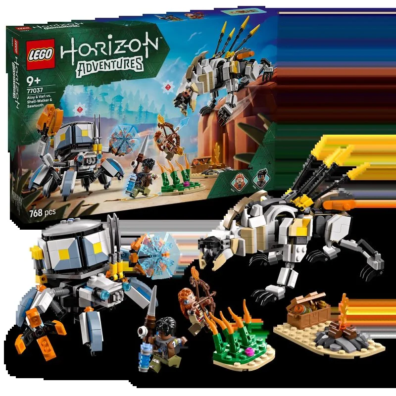 Horizon Adventures™ 77037 Aloy a Varl vs. Shell-Walker a Sawtooth