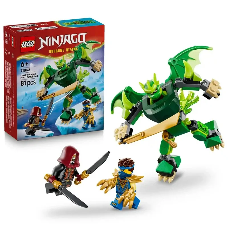 NINJAGO® 71862 Bojový balíček: Lloydův dračí oblek