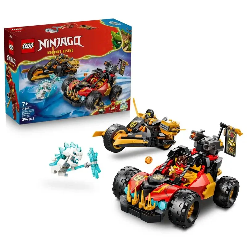 NINJAGO® 71864 Kombinovatelná vozidla Kaie a Colea