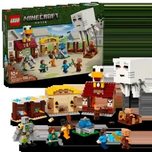LEGO® Minecraft® 21273 Balón v podobě ďasa a útok na vesnici
