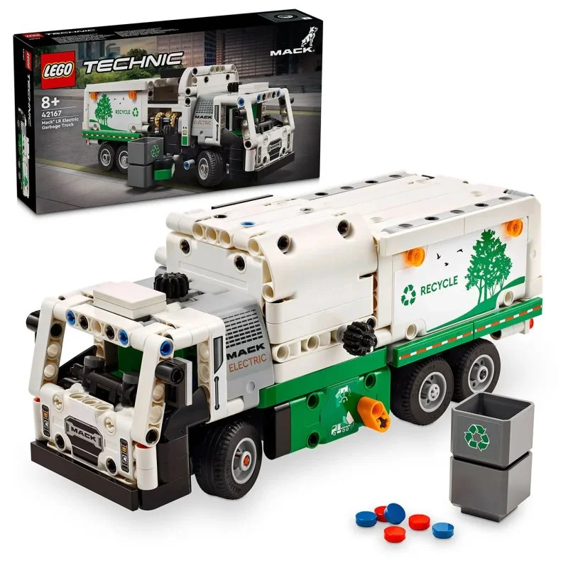 Technic 42167 Popelářský vůz Mack® LR Electric