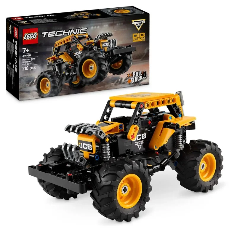 Technic 42199 Monster Jam™ DIGatron™ s natahovacím motorem
