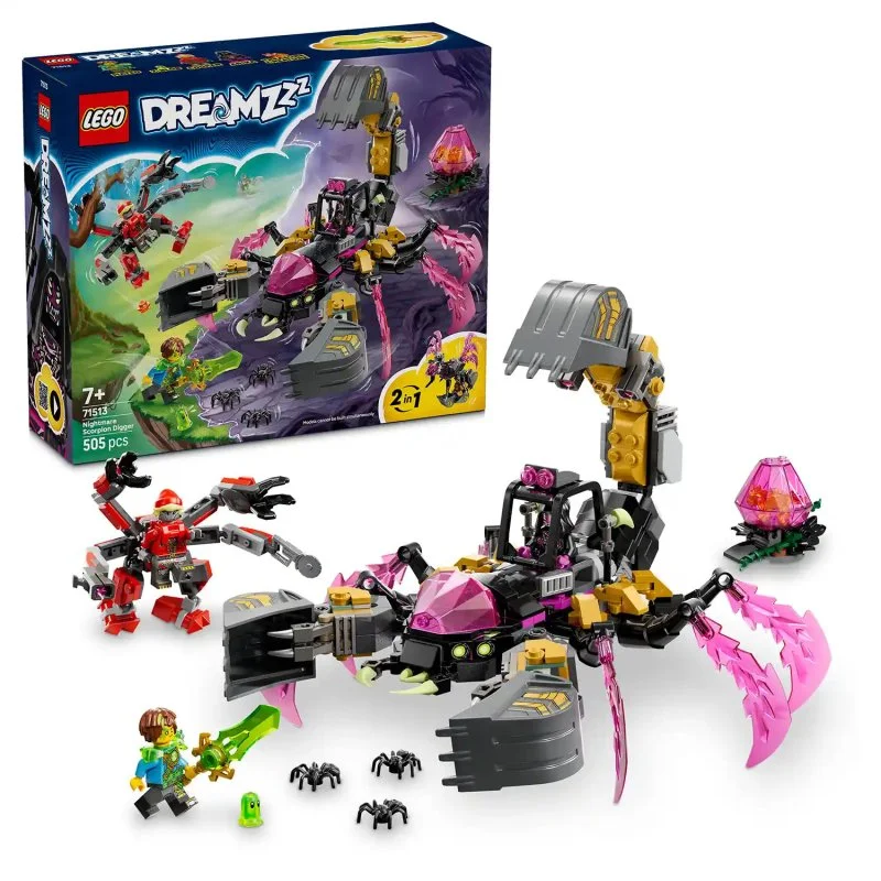 DREAMZzz™ 71513 Škorpioní rypadlo z nočních můr