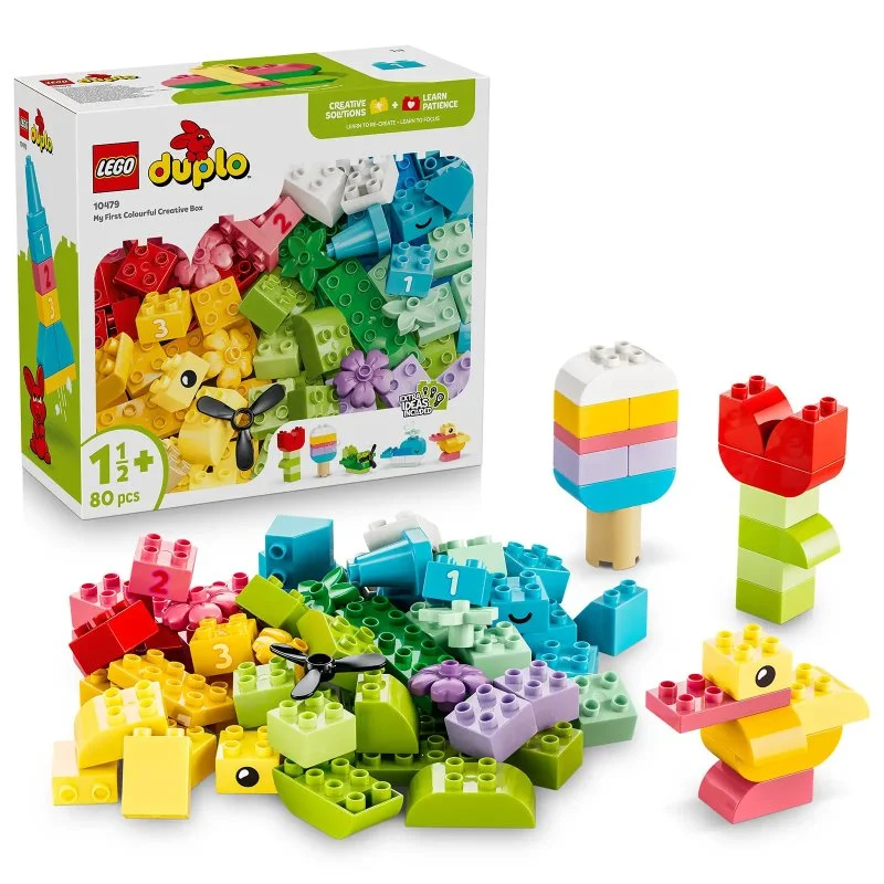 DUPLO® 10479 Barevný kreativní box s kostkami