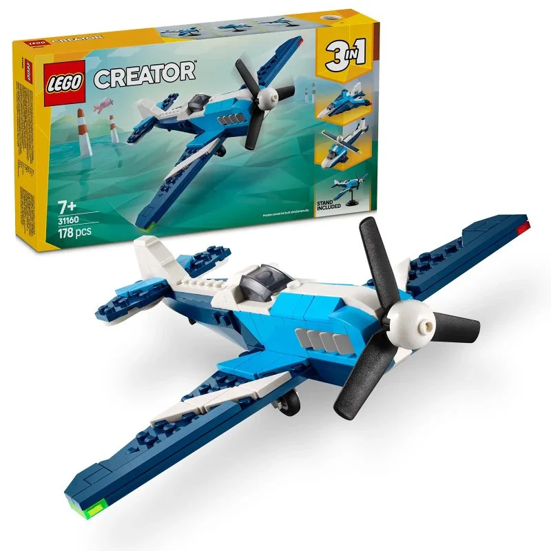Creator 3 v 1 31160 Závodní letadlo