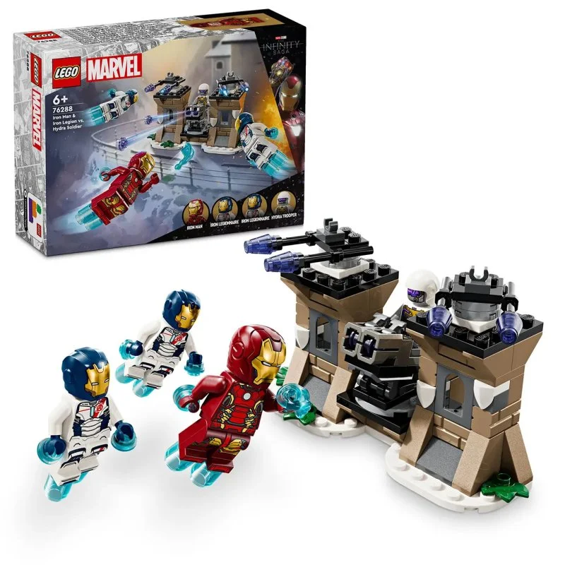 Marvel 76288 Iron Man a Železná legie vs. voják Hydry